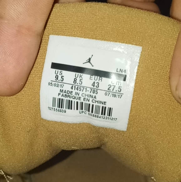 Air Jordan retro 13 wheat - Picture 2 of 6